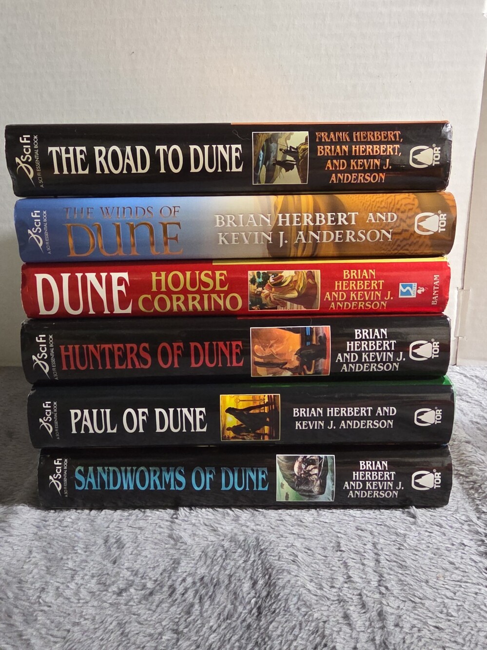 Lot of 6 Dune Brian Herbert & Kevin J Anderson HC 1st Ed. All 1st Print 1 Signed